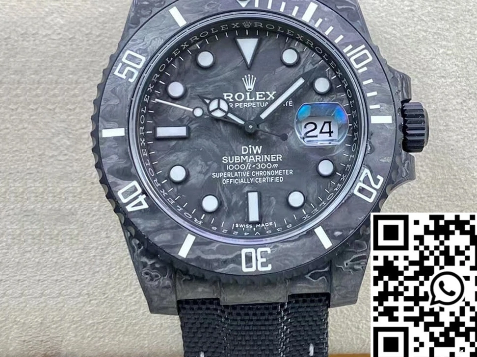 Rolex Carbon Factory Fiber DIW VS Dial Submariner 0211